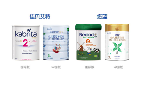 澳優(yōu)參展產(chǎn)品：佳貝艾特悅白、Neolac悠藍(lán)