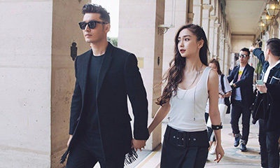 黃曉明曝光兒子側(cè)臉照，小小年紀帥成正太