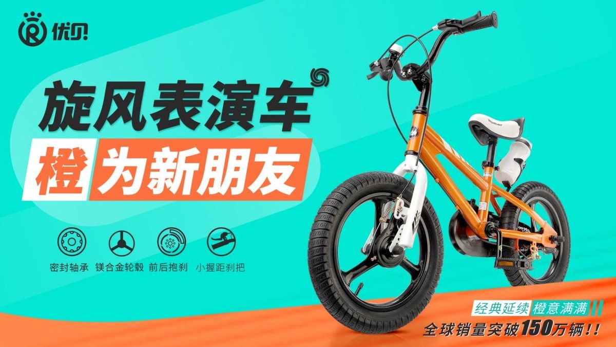 全球熱銷累計150萬輛 優(yōu)貝旋風(fēng)表演車新上市