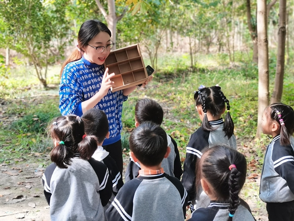 運河中心幼兒園開展“新田園”秋游課程活動